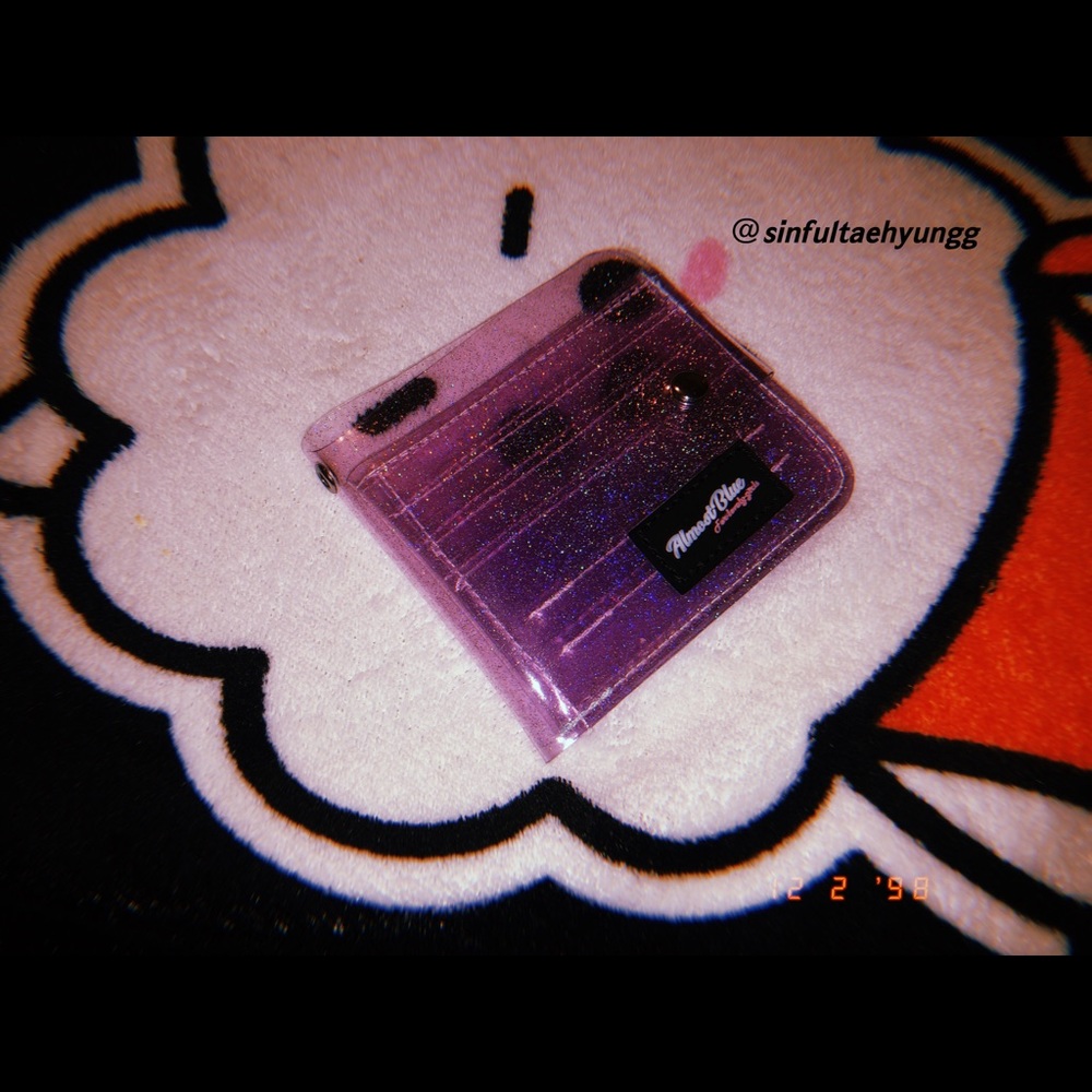 Almost Blue Kpop Wallet ( Purple )